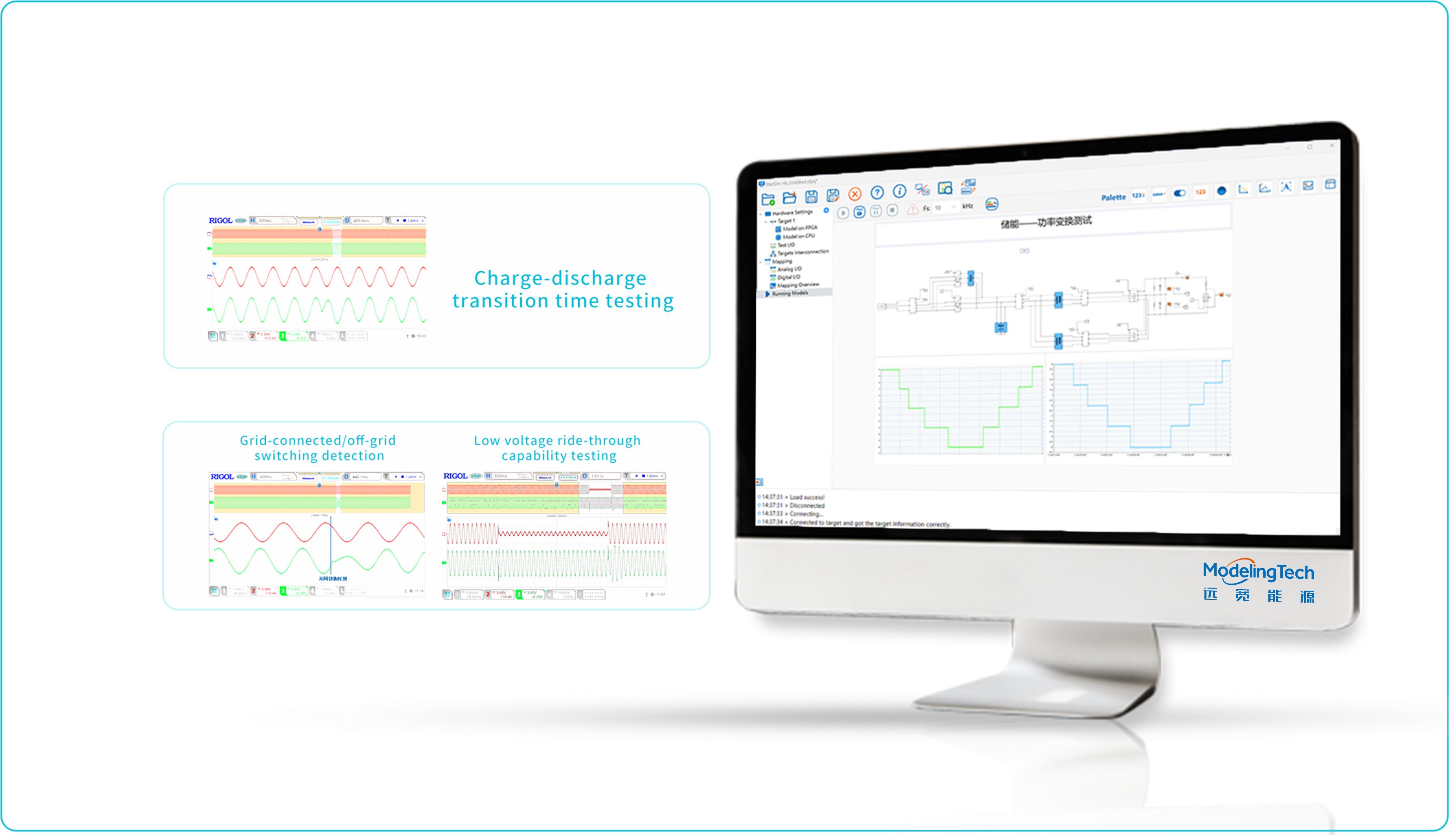 Charge-discharge transition time testing