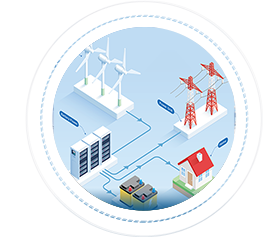 Smart distribution grid system simulation